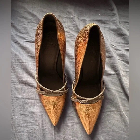Brunello cucinelli heels. Never worn. Perfect condition. Size 37.5 - Picture 6 of 7